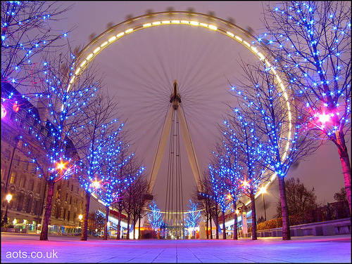 Photo of the London Eye at Night