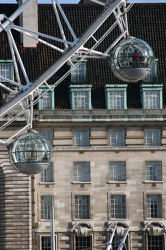 Photo of the London Eye from the North Bank