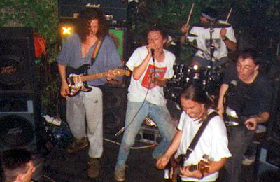 Herb garden - the whole band!