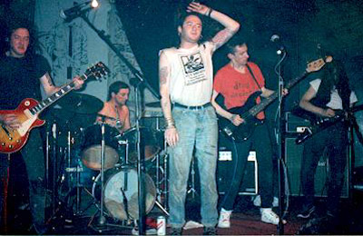 Shrapnel - punk band on words of warning records