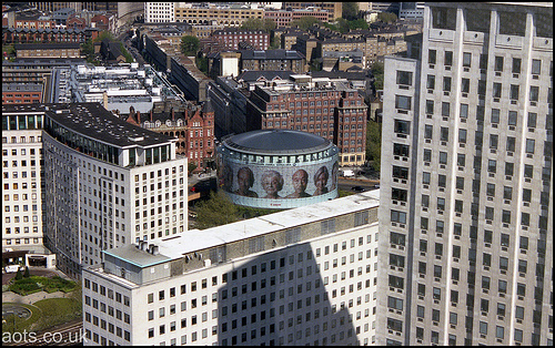 View of the Imax from the London Eye