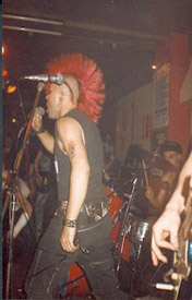 100 club punk rock gig