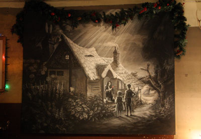 Banksy Hansel and Gretel painting