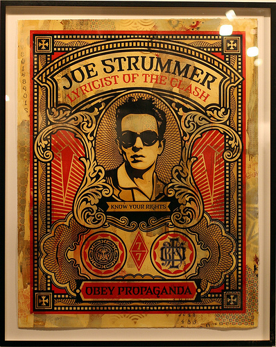 Shepard Fairey - Joe Strummer