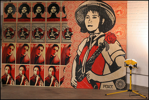 Shepard Fairey - Peace