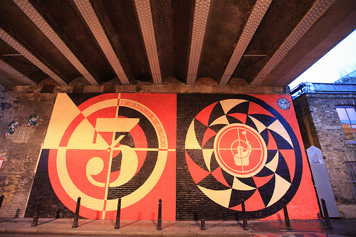 Shepard Fairey - It takes the Sedation Of Millions To Hold Us Back