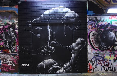 Shok1 graffiti