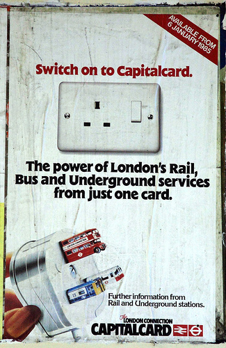 British Rail Poster - Capitalcard