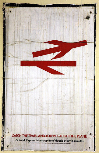 British Railway Poster - Gatwick Express