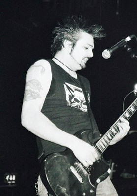 The Varukers Biff guitar