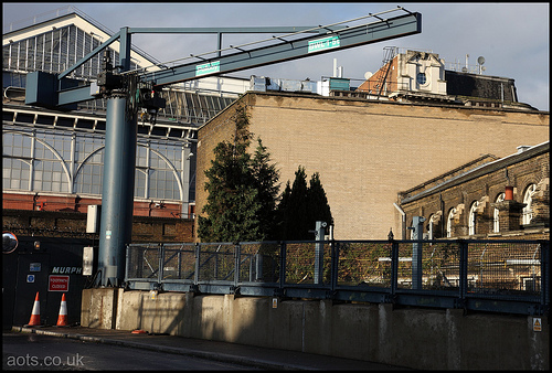 Waterloo and City Line Crane
