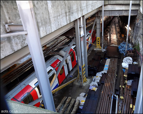 Waterloo and City Line Carriage entrance