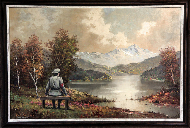 Banksy Nazi Landscape Painting