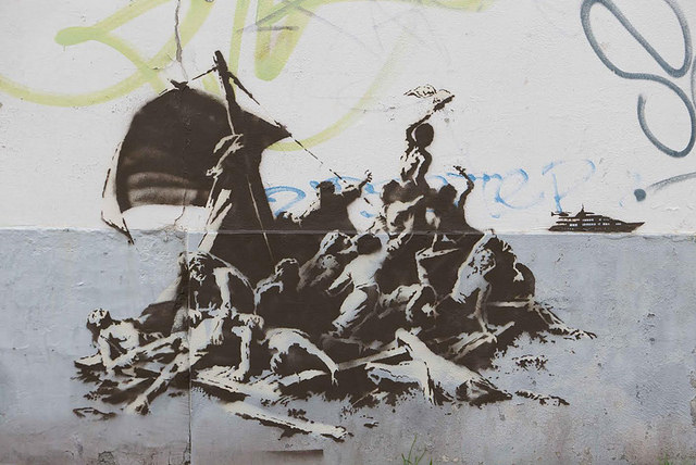 Banksy in Calais