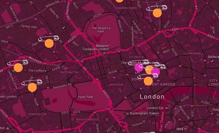 Punk London Map