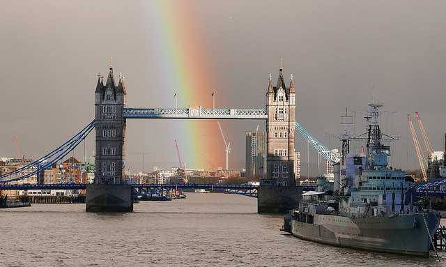 Tower Bridge Rainbow