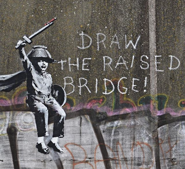 Banksy - Draw The Raised Bridge