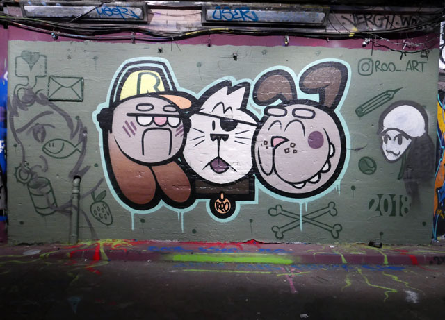 Roo graffiti