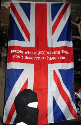 Banksy Flag Waving