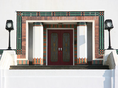 Art  Deco entrance