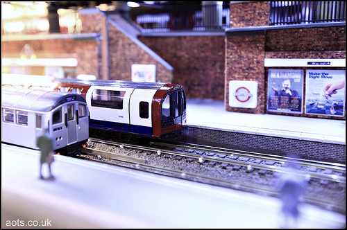 Abbey Road, London Underground Model railway