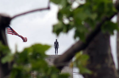 Anthony Gormley Southbank sculptures