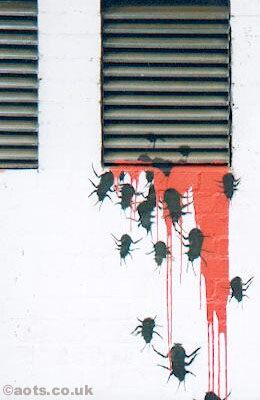 Banksy cockroaches