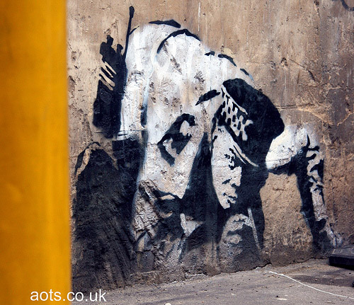 Banksy coke policeman