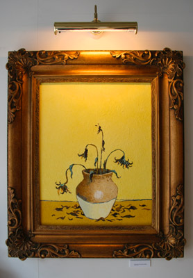 Banksy van gogh shop