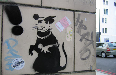 Banksy Eye Hospital rat