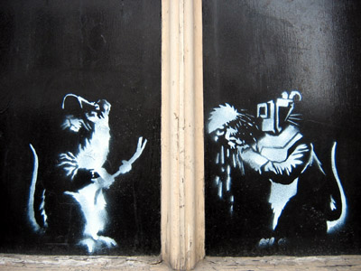 Banksy Fifteen rats