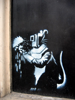 Banksy rat