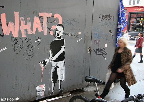 Banksy Tottenham Court Road