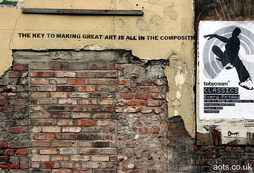 Banksy The key to making great art is all in the composition