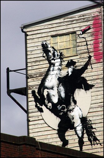 Banksy highwayman