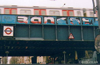 Banksy Ladbroke Grove Bridge 