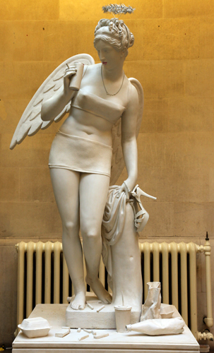 Banksy ‘Angel Of The North’ statue at the Banksy Versus Bristol Museum