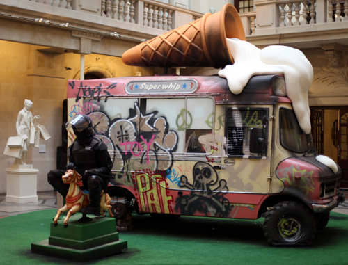 Banksy vs Bristol Museum - Ice cream truck