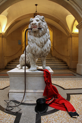 Banksy Lion Tamer - Bristol Museum