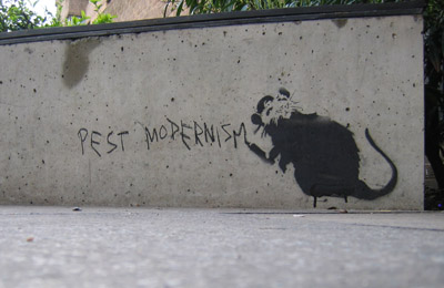 Banksy "Pest Modernism" 