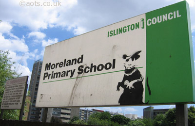 Banksy Primary School Rat