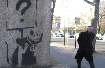Banksy rat puzzled