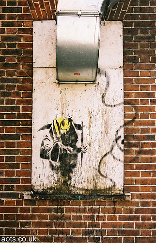Banks graffiti