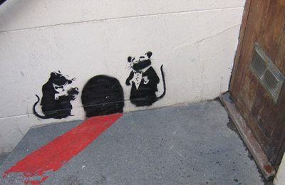 Banksy red carpet service 