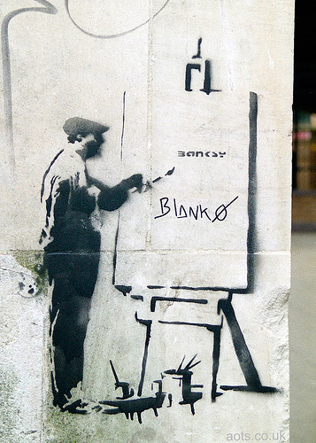 Banksy graffiti artist picture