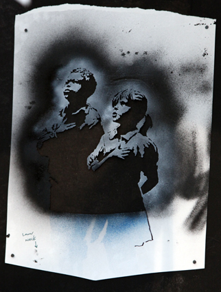 Banksy Stencil