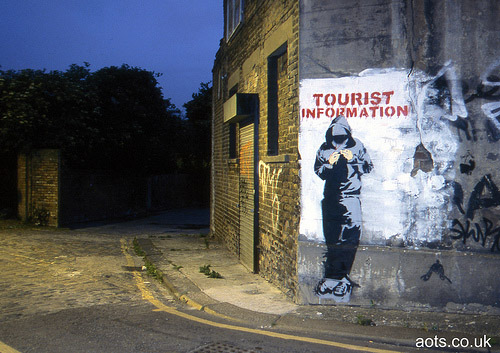 tourist information banksy