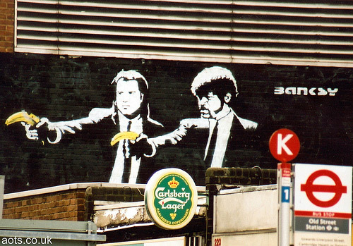 Banksy Pulp Fiction