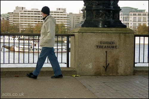 Banksy Buried treasure picture