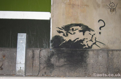 Banksy Waterloo Rat